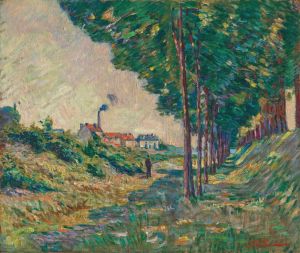 Le chemin de halage à Charenton, Ile de France