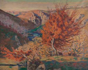 Paysage, le rocher de la Fileuse