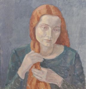 Mädchen mit langen Haaren