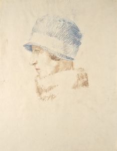 Dame mit Hut