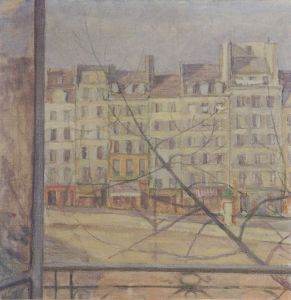 Blick vom Quai d’ Anjou in Paris