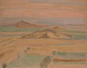 Hügelige Landschaft