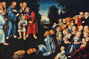 The miracle of the five loaves and two fish
