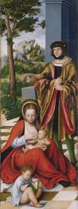Mary Cleophas and Alphaeus  with two of their sons