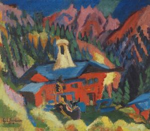 Haus auf der Staffel