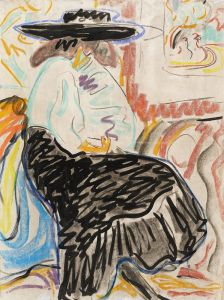 Seated Woman in the Studio