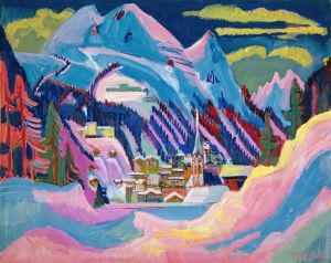 Davos in Winter. Davos in Snow