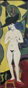 Nude with Hat
