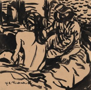 Two Nudes on a Bed