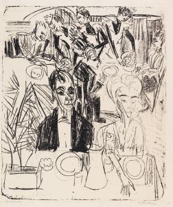Dinertafel-Sanatorium