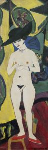 Nude with Hat