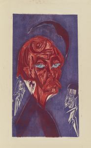 Blonder Maler. – Bildnis Karl Stirner