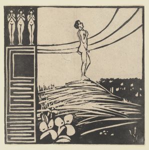 Male Figure on a Mountain . From the series ‘Two People’