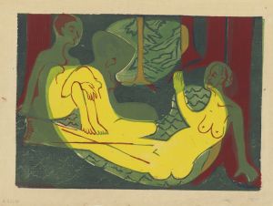 Three Nudes in the Forest