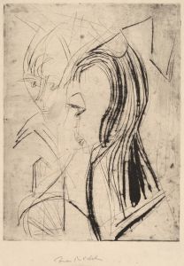 Heads of Two Girls