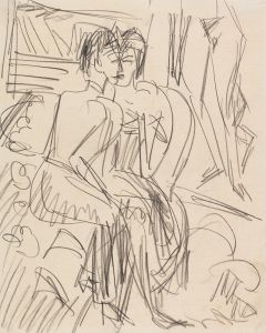 Erna und Gerda im Atelier