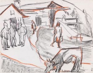 Bauern auf der Alp