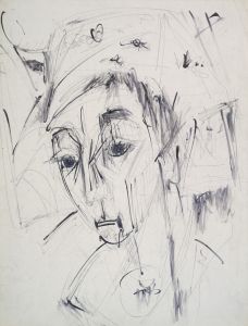 Portrait of Erna Wearing a Hat