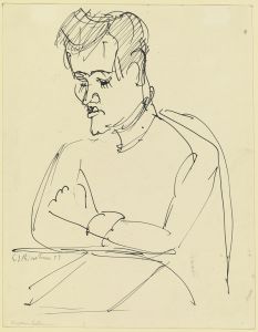 Portrait of Hermann Scherer