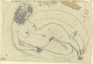 Reclining female nude
