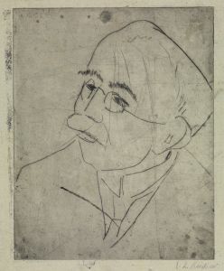 Porträt Gustav Schiefler I