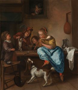 Children Teaching a Cat to Dance, Known as ‘The Dancing Lesson’