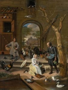 Portrait of Jacoba Maria van Wassenaer ,known as ‘The Poultry Yard’