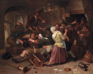 Gamblers Quarreling
