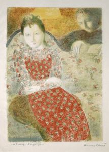On The Pale Silver Sofa
