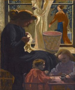 Intimité ou Ravaudeuse à la fenêtre