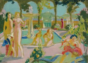 Les Jardins D’armide, Esquisse