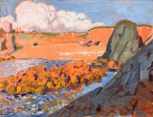 La plage rouge