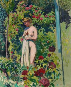 Nymphe aux fleurs