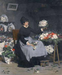 La marchande de fleurs