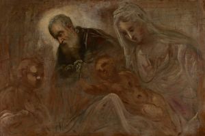The Holy Family with the Young Saint John the Baptist