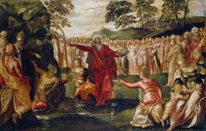 Moses Striking the Rock