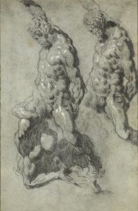 Two Studies of Samson Slaying the Philistines