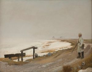 Foggy winter’s day. Karrebæksminde