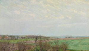 View Of Roskilde Fjord, Early Spring