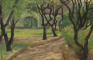 A winding path