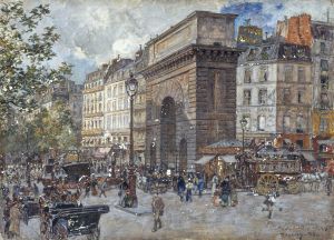 La porte Saint-Martin
