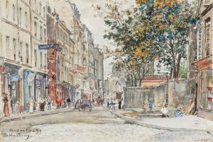 Rue Hermel à Montmartre