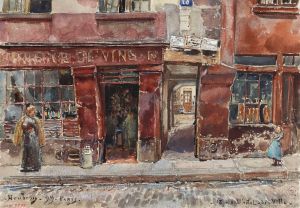 18, rue de l’Hôtel-de-Ville, en 1899. 4ème arrondissement