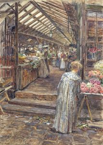 Le Marché des Enfants-Rouges, rue de Bretagne