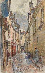 Rue Chanoinesse, en 1905. 4ème arrondissement
