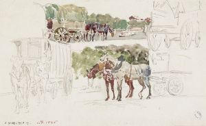 Voitures et charrettes attelées