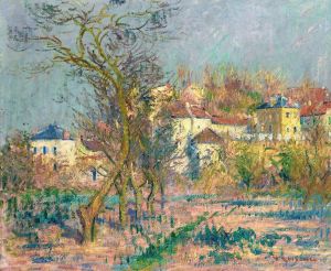 L’hermitage, Pruniers En Fleurs