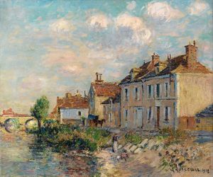 Le Quai Saint-Martin, Auxerre