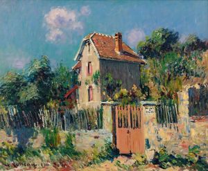 Maison À La Grille Rose, Environs De Pontoise