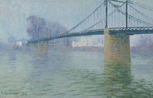 Le Pont Suspendu À Triel
